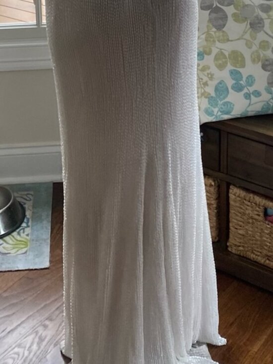 FOR RENT ($250) Sherry Hill Butterfly dress.Fits 5.4 model w/ 3in heels. - Picture 6 of 9